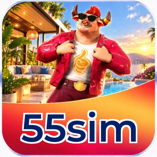Logo 55sim - Cassino Online Brasil