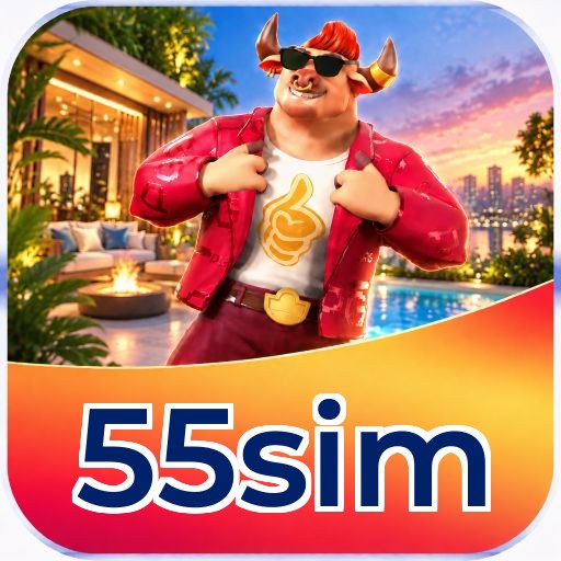 Logo 55sim - Cassino Online Brasil