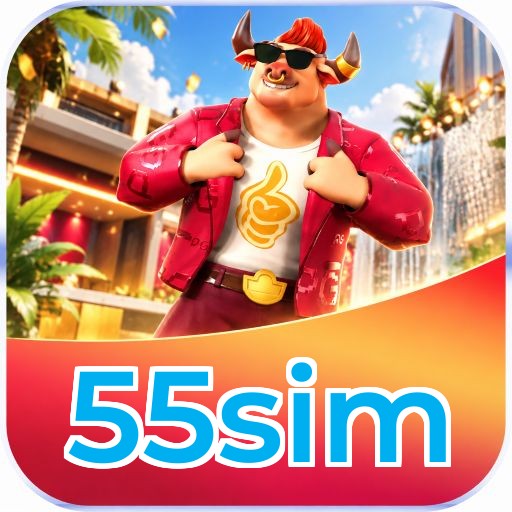 Logo 55sim - Cassino Online Brasil