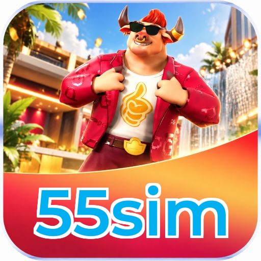Logo 55sim - Cassino Online Brasil